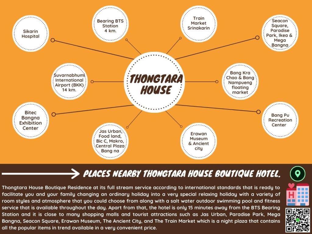 Thongtara House Boutique Srinakarin Hotel Bangkok Exterior photo